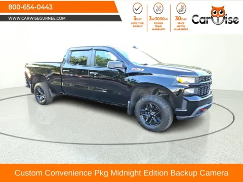 Black 2021 Chevrolet Silverado 1500 Custom Trail Boss for sale in Gurnee, IL