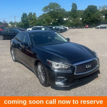 Black 2020 INFINITI Q50 3.0t LUXE for sale in Gurnee, IL