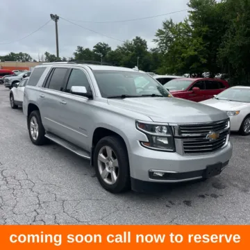 Silver 2015 Chevrolet Tahoe LTZ for sale in Gurnee, IL