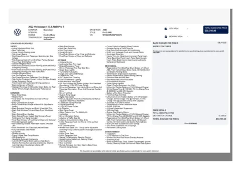 Another view of 2022 Volkswagen ID.4 Pro S for sale in Gurnee, IL at CarWise Gurnee