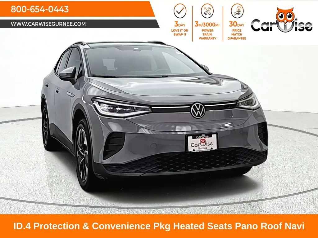 Gray 2022 Volkswagen ID.4 Pro S for sale in Gurnee, IL