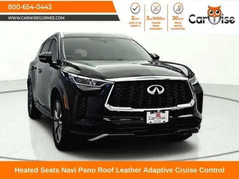 Black 2022 INFINITI QX60 LUXE for sale in Gurnee, IL