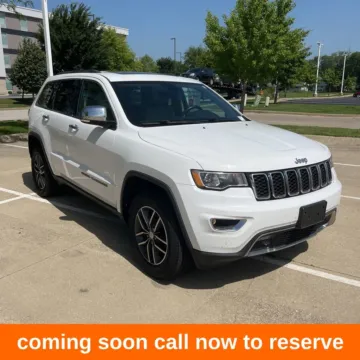 White 2017 Jeep Grand Cherokee Limited for sale in Gurnee, IL
