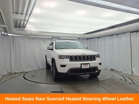 White 2017 Jeep Grand Cherokee Limited for sale in Gurnee, IL