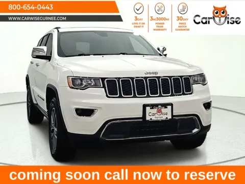 White 2017 Jeep Grand Cherokee Limited for sale in Gurnee, IL