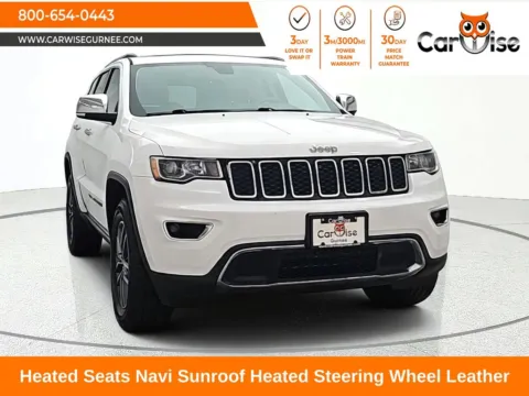White 2017 Jeep Grand Cherokee Limited for sale in Gurnee, IL