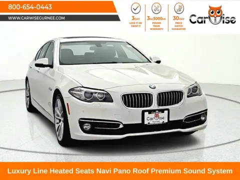 White 2016 BMW 5 Series 535i xDrive for sale in Gurnee, IL