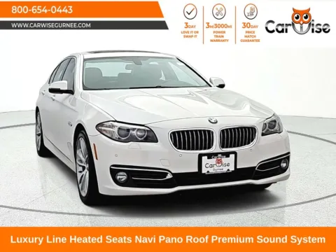 White 2016 BMW 5 Series 535i xDrive for sale in Gurnee, IL
