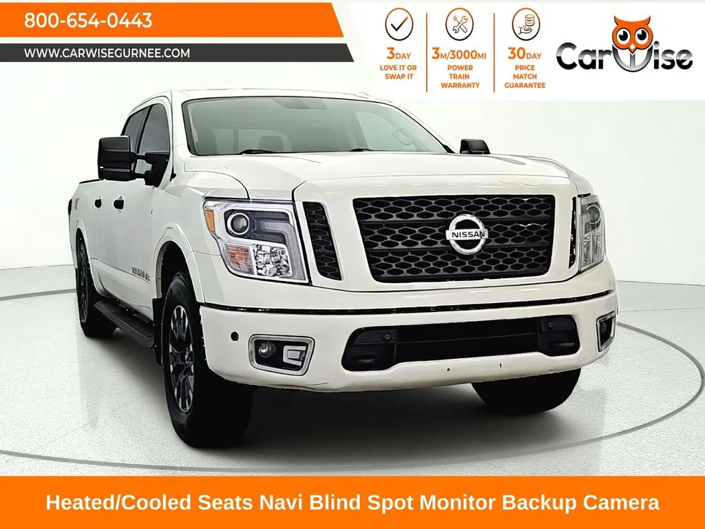 White 2018 Nissan Titan PRO-4X for sale in Gurnee, IL