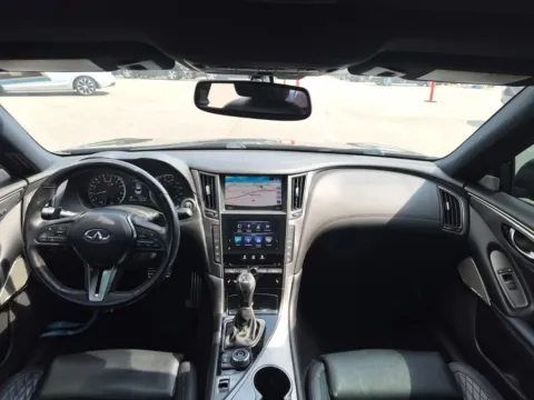 Another view of 2018 INFINITI Q50 Red Sport 400 for sale in Gurnee, IL at CarWise Gurnee