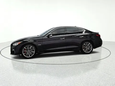 Another view of 2018 INFINITI Q50 Red Sport 400 for sale in Gurnee, IL at CarWise Gurnee
