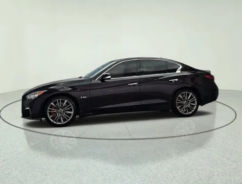 Another view of 2018 INFINITI Q50 Red Sport 400 for sale in Gurnee, IL at CarWise Gurnee