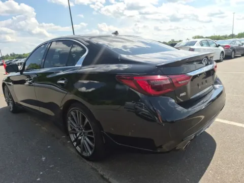 Photos of 2018 INFINITI Q50 Red Sport 400 for sale in Gurnee, IL at CarWise Gurnee