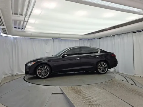 Another view of 2018 INFINITI Q50 Red Sport 400 for sale in Gurnee, IL at CarWise Gurnee