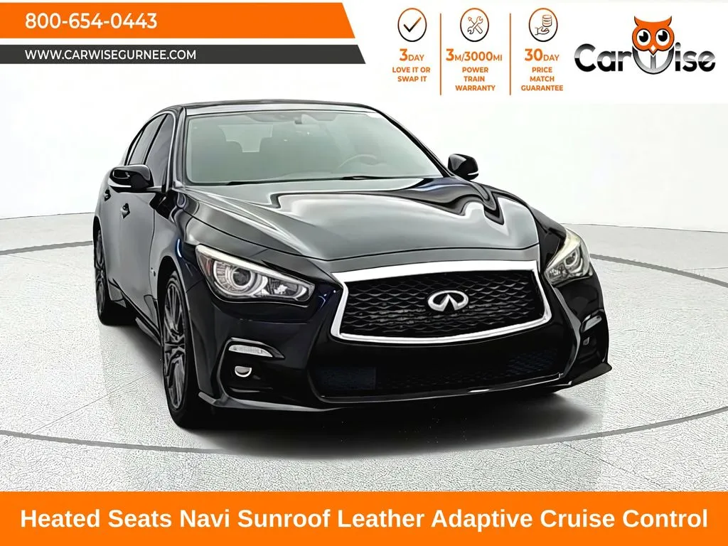 2018 INFINITI Q50 Red Sport 400