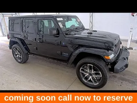 Black 2024 Jeep Wrangler Sport S 4xe for sale in Gurnee, IL