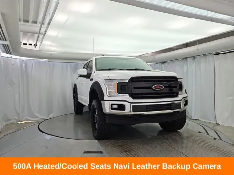 White 2018 Ford F-150 Lariat for sale in Gurnee, IL