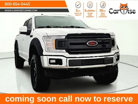 White 2018 Ford F-150 Lariat for sale in Gurnee, IL