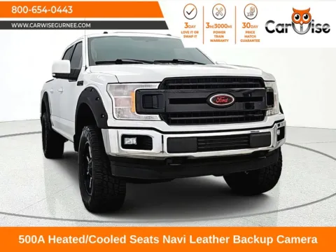 White 2018 Ford F-150 Lariat for sale in Gurnee, IL