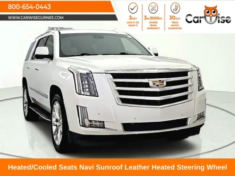 White 2018 Cadillac Escalade Luxury for sale in Gurnee, IL