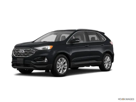 Black 2021 Ford Edge Titanium for sale in Gurnee, IL