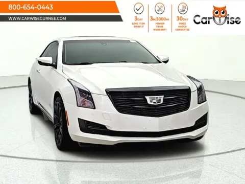 White 2018 Cadillac ATS 2.0L Turbo Luxury for sale in Gurnee, IL
