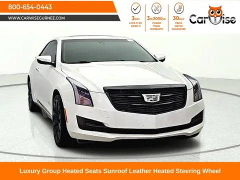 White 2018 Cadillac ATS 2.0L Turbo Luxury for sale in Gurnee, IL