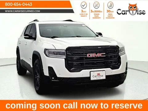 White 2021 GMC Acadia AT4 for sale in Gurnee, IL