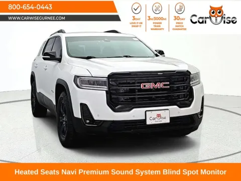 White 2021 GMC Acadia AT4 for sale in Gurnee, IL