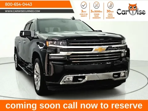 Black 2020 Chevrolet Silverado 1500 High Country for sale in Gurnee, IL