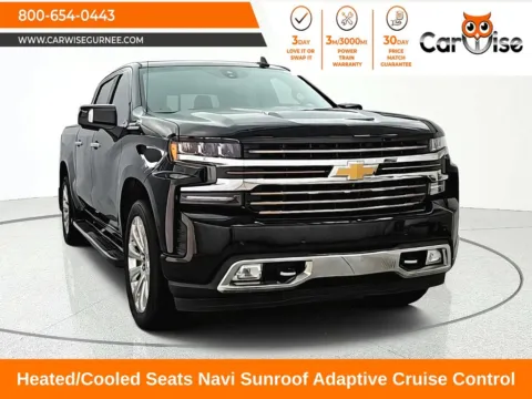 Black 2020 Chevrolet Silverado 1500 High Country for sale in Gurnee, IL