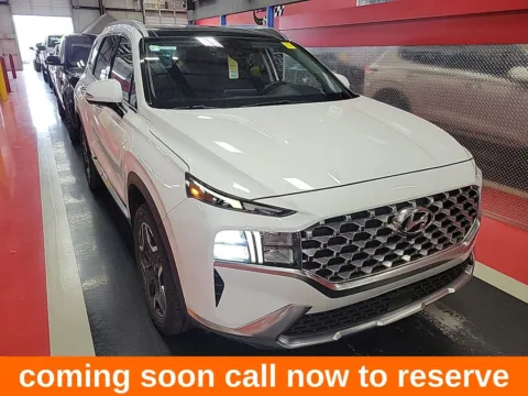 White 2023 Hyundai Santa Fe Hybrid SEL Premium for sale in Gurnee, IL