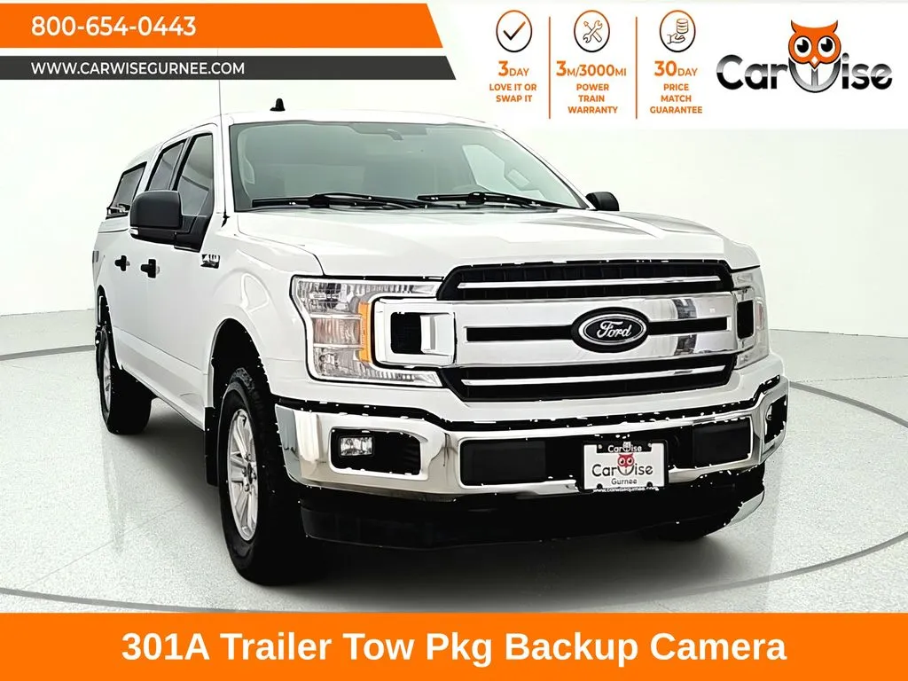 White 2019 Ford F-150 XLT for sale in Gurnee, IL