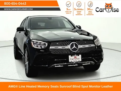 Black 2021 Mercedes-Benz GLC 300 Coupe for sale in Gurnee, IL