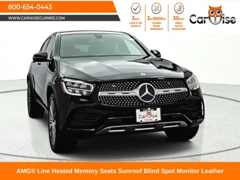 Black 2021 Mercedes-Benz GLC 300 Coupe for sale in Gurnee, IL