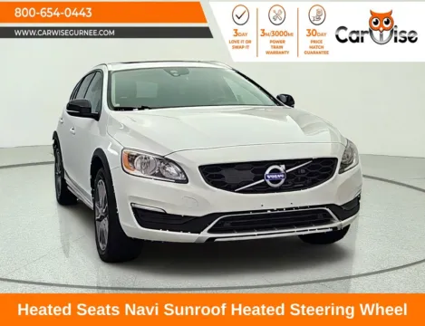 White 2018 Volvo V60 Cross Country T5 for sale in Gurnee, IL