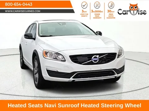 White 2018 Volvo V60 Cross Country T5 for sale in Gurnee, IL