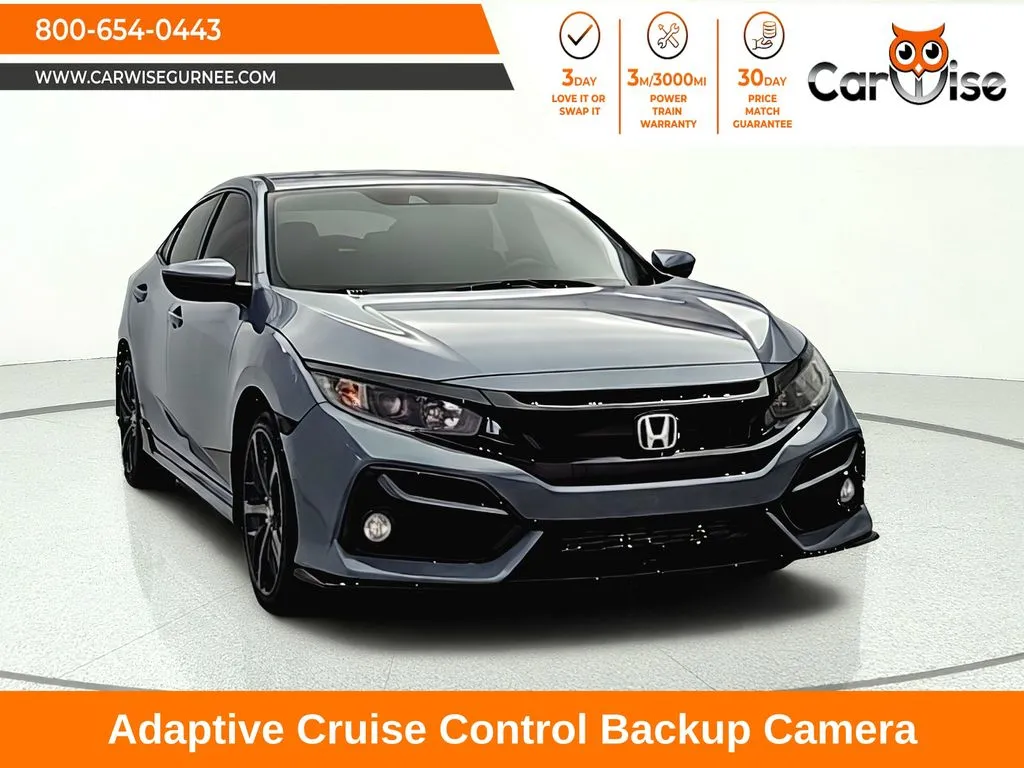 Gray 2020 Honda Civic Sport for sale in Gurnee, IL