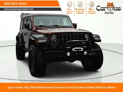 Red 2021 Jeep Wrangler Unlimited Rubicon for sale in Gurnee, IL