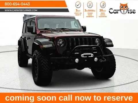 Red 2021 Jeep Wrangler Unlimited Rubicon for sale in Gurnee, IL