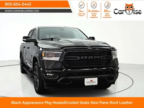 Black 2019 Ram 1500 Laramie for sale in Gurnee, IL