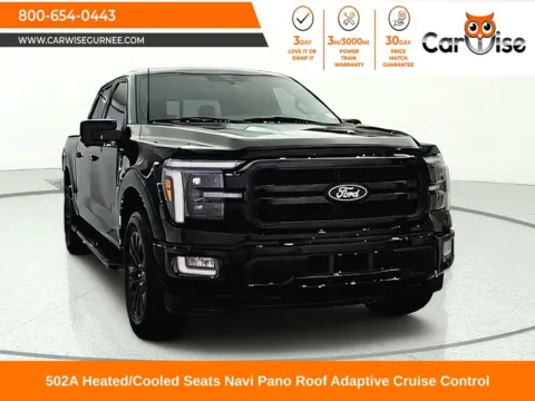 Black 2024 Ford F-150 Lariat for sale in Gurnee, IL