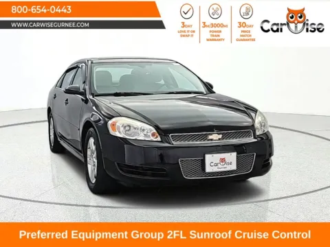 Black 2015 Chevrolet Impala Limited LT for sale in Gurnee, IL