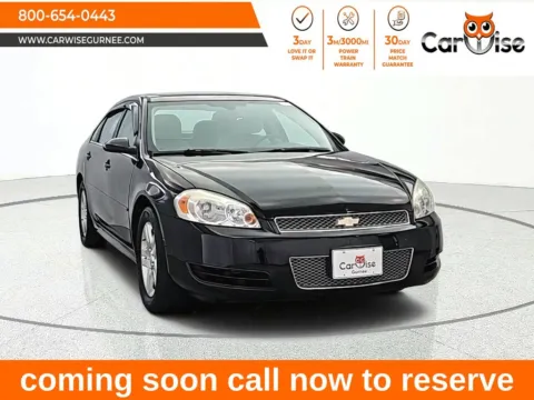 Black 2015 Chevrolet Impala Limited LT for sale in Gurnee, IL