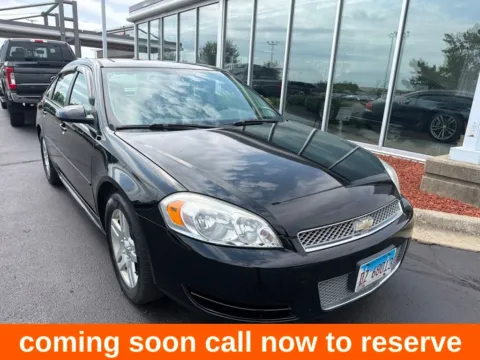 Black 2015 Chevrolet Impala Limited LT for sale in Gurnee, IL