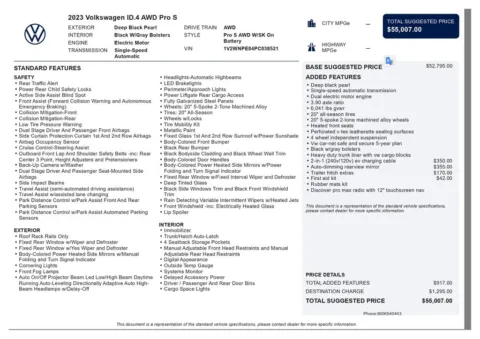 Another view of 2023 Volkswagen ID.4 Pro S for sale in Gurnee, IL at CarWise Gurnee