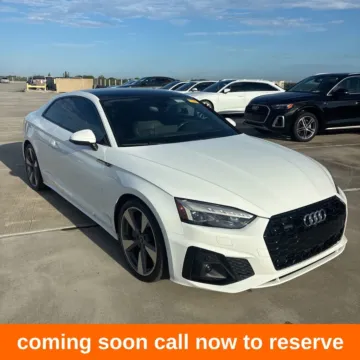 White 2021 Audi A5 45 S line Prestige for sale in Gurnee, IL