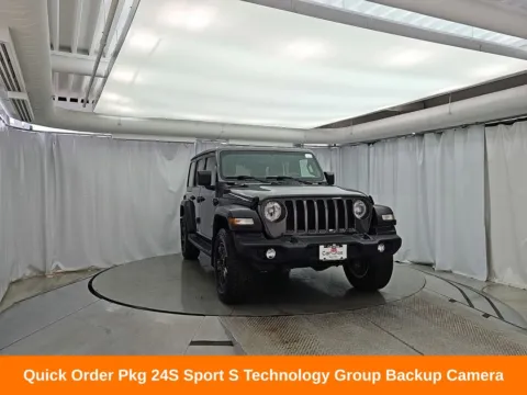Gray 2018 Jeep Wrangler Unlimited Sport S for sale in Gurnee, IL