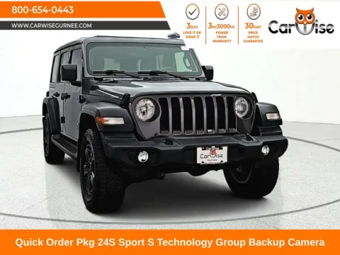 Gray 2018 Jeep Wrangler Unlimited Sport S for sale in Gurnee, IL
