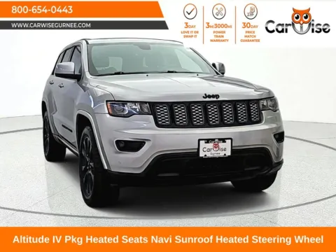 Silver 2019 Jeep Grand Cherokee Altitude for sale in Gurnee, IL
